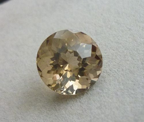 5.92CT DAZZLING CUSTOM CUT NATURAL SMOKEY BROWN QUARTZ