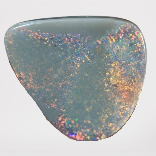 6.08CT NATURAL LIGHTNING RIDGE AUSTRALIA SEMI BLACK OPAL