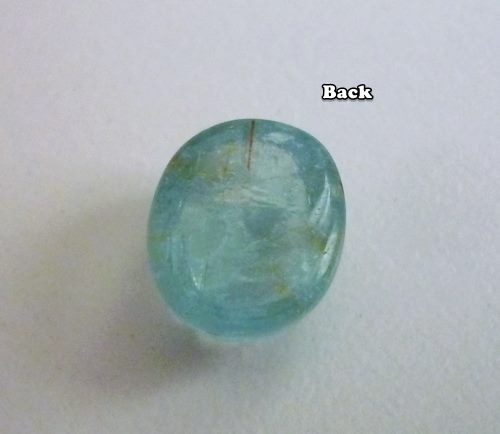 6.30CTS RARE NATURAL LIGHT PARAIBA BLUE TOURMALINE