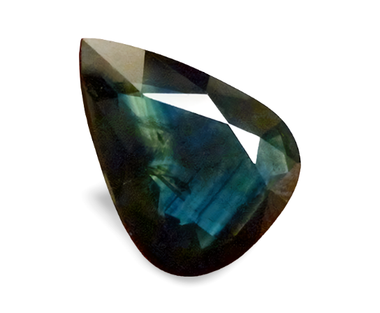 6.44CT EXCELLENT HUGE NATURAL GREEN BLUE SAPPHIRE