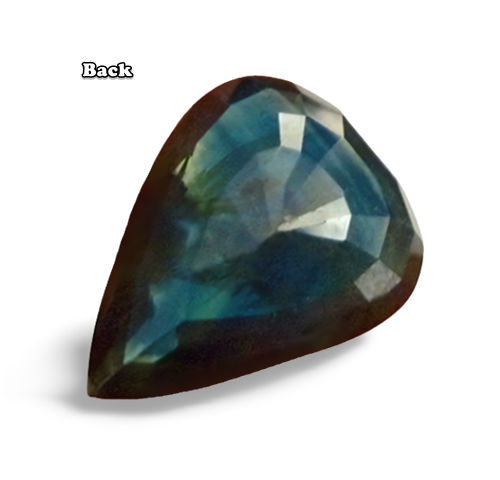 6.44CT EXCELLENT HUGE NATURAL GREEN BLUE SAPPHIRE