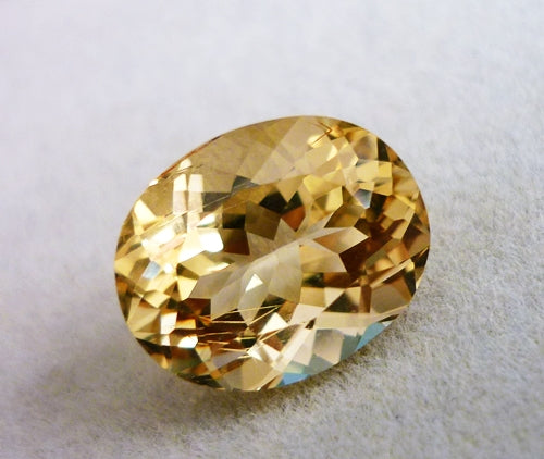 6.48CT UNHEATED GORGEOUS BIG 100% NATURAL YELLOW SCAPOLITE