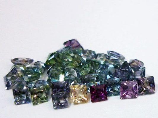 6.53CT EXCELLENT MULTI-COLOUR SAPPHIRE LOT