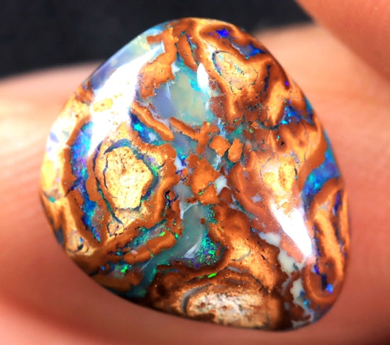 7.21CT EXCELLENT UNIQUE 100% NATURAL BIG AUSTRALIAN BOULDER OPAL