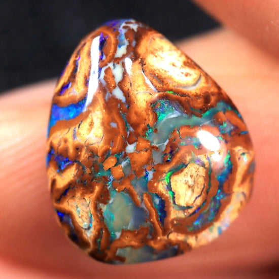 7.21CT EXCELLENT UNIQUE 100% NATURAL BIG AUSTRALIAN BOULDER OPAL