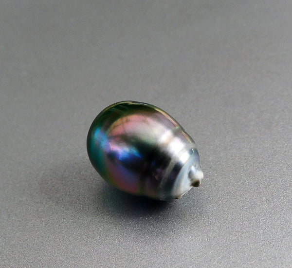 7.70CT EXCELLENT GENUINE SOUTH SEA PEACOCK GREEN GREY TAHITIAN PEARL