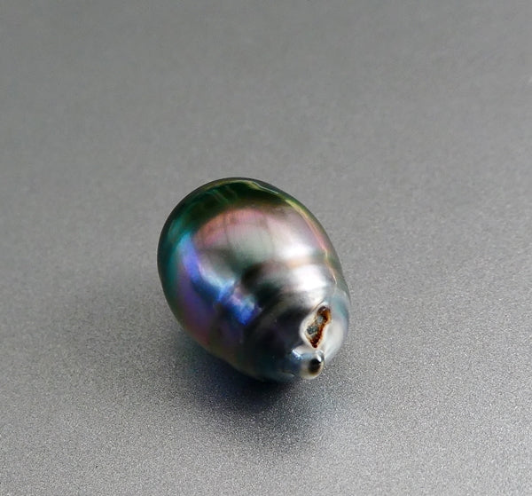 7.70CT EXCELLENT GENUINE SOUTH SEA PEACOCK GREEN GREY TAHITIAN PEARL