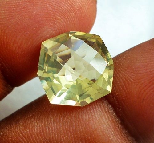 8.00CT GORGEOUS EXCELLENT CUSTOM CUT 100% NATURAL YELLOW CITRINE