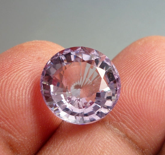 8.06CT DAZZLING EXCELLENT CUT BIG 100% NATURAL PURPLE AMETHYST