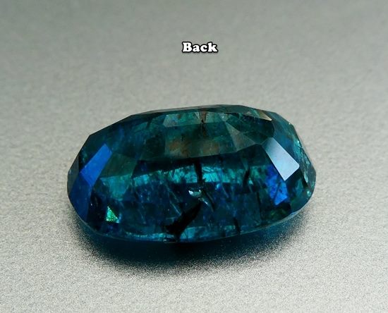 8.10CT EXCELLENT RARE HUGE OVAL 100% NATURAL INDICOLITE BLUE TOURMALINE