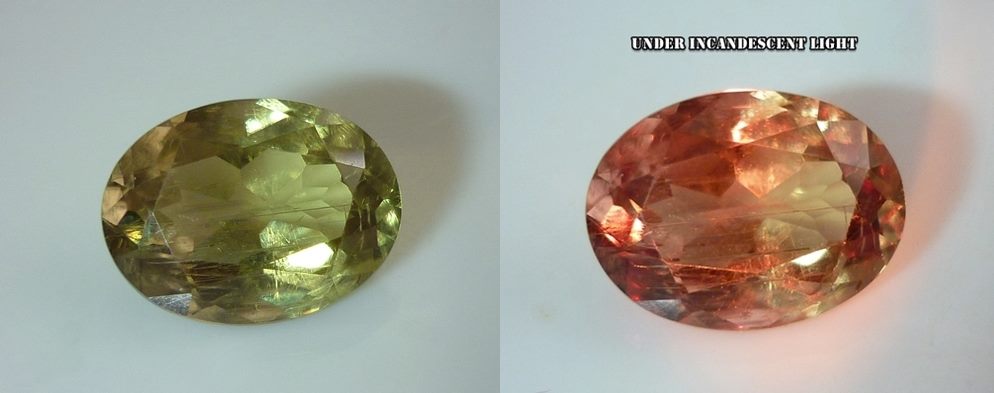 8.37CT 非常に希少な巨大なカラーチェンジトルコ産ダイアスポア