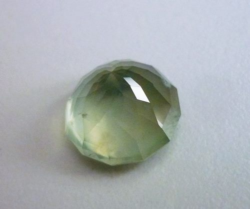 8.80CT EXCELLENT CUSTOM CUT GREEN PREHNITE