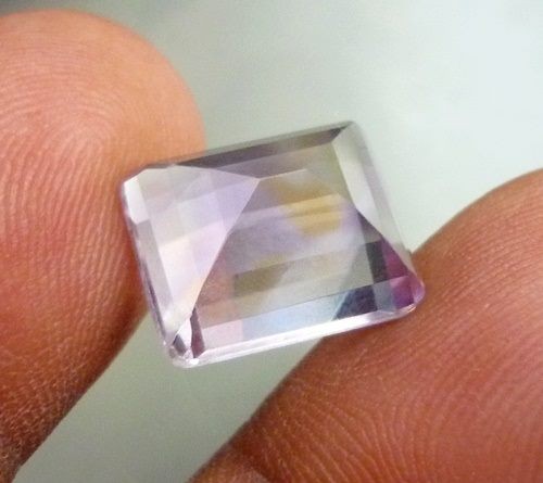 9.01CT 完璧な天然パープル、ゴールデンイエローのアメトリン