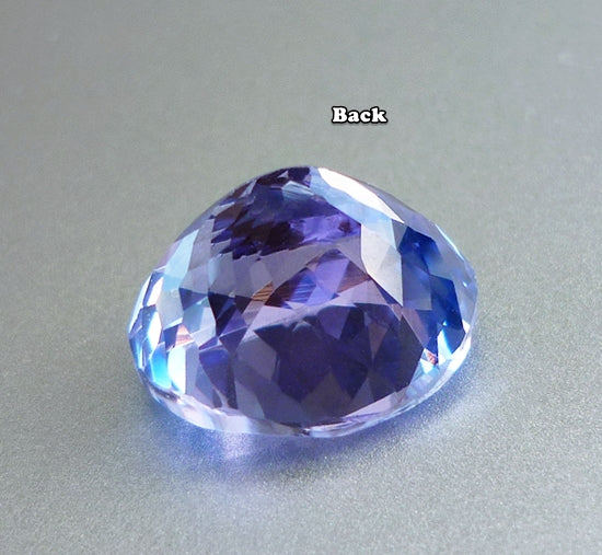 9.05 CT 認定未処理ルーペ クリーンな巨大な 100% 天然バイオレット ブルー タンザナイト