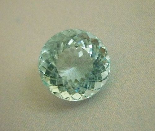 9.48CT GORGEOUS ROUND SKY BLUE NATURAL AQUAMARINE