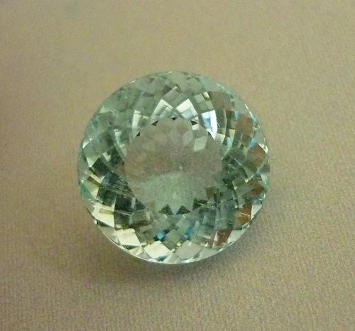 9.48CT GORGEOUS ROUND SKY BLUE NATURAL AQUAMARINE