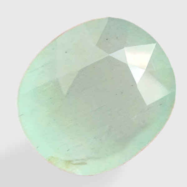 10.77CT EXCELLENT HUGE SEA FOAM GREEN AQUAMARINE