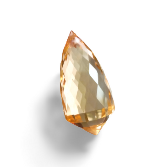 27.06CT FLAWLESS DAZZLING HUGE 100% NATURAL YELLOW CITRINE