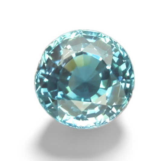 3.87CT FLAWLESS NATURAL BLUE ZIRCON